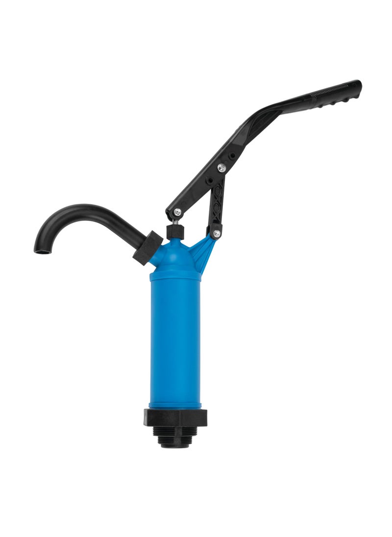 Performance Tool Performance Tool W54268 Blue General Purpose Lever Action Barrel Drum Pump - Fits 5 to 55 Gallon Drums  - Image 4