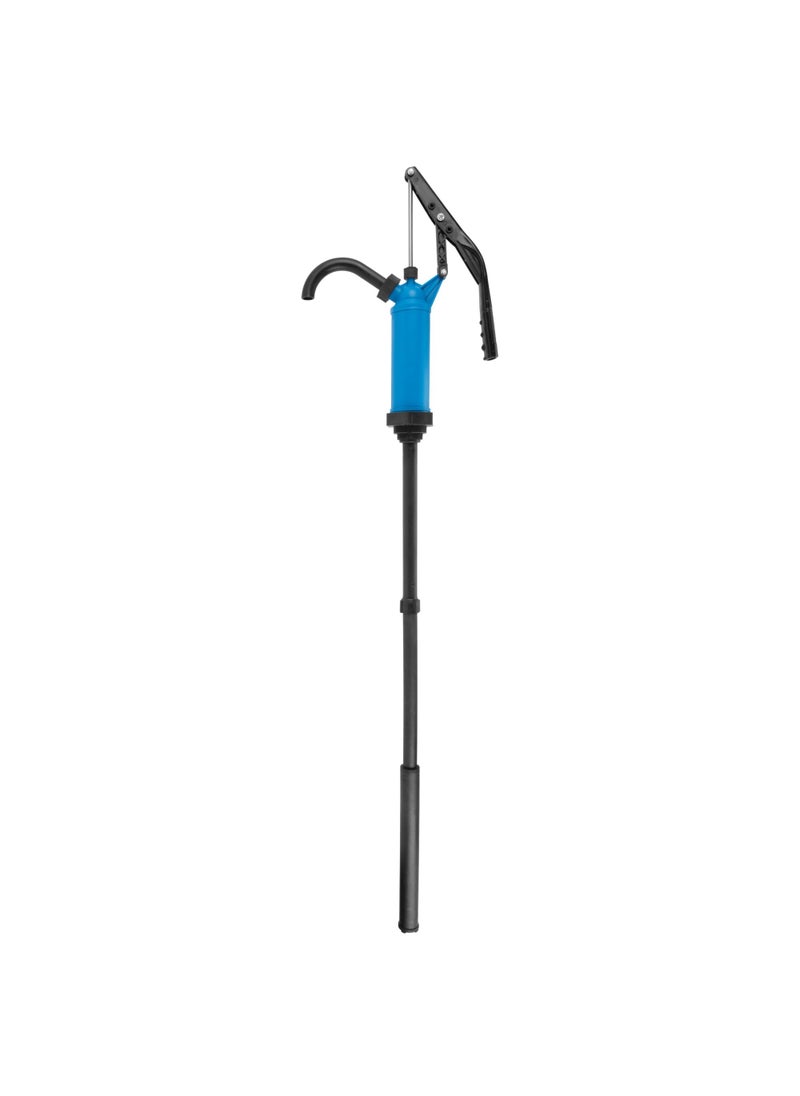 Performance Tool Performance Tool W54268 Blue General Purpose Lever Action Barrel Drum Pump - Fits 5 to 55 Gallon Drums  - Image 2