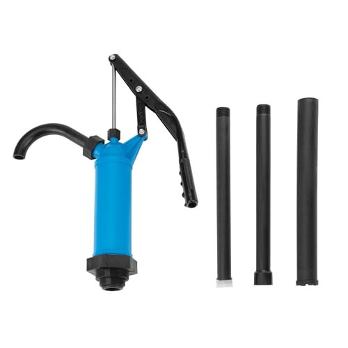 Performance Tool W54268 Blue General Purpose Lever Action Barrel Drum Pump - Fits 5 to 55 Gallon Drums - Image 3