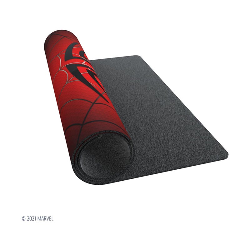جم جينيك Marvel Champions Spider-Man Game حصيرة | مقاومة للانزلاق 24 "" من 14 "" حصيرة المطاط | مصمم للاستخدام مع Marvel Champions لعبة الورق | متوافق مع TCGs الأخرى و LCGs | صنع من قبل GameGenic - Image 2