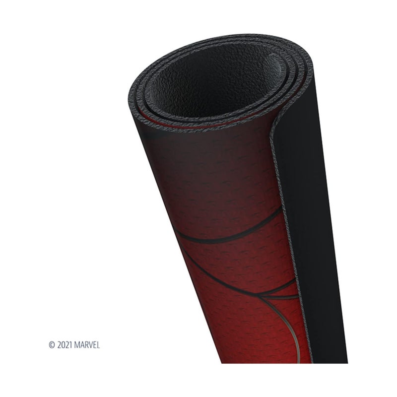 جم جينيك Marvel Champions Spider-Man Game حصيرة | مقاومة للانزلاق 24 "" من 14 "" حصيرة المطاط | مصمم للاستخدام مع Marvel Champions لعبة الورق | متوافق مع TCGs الأخرى و LCGs | صنع من قبل GameGenic - Image 3