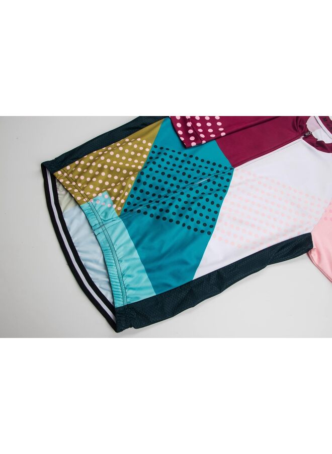 Men's Cycling Jersey Set Road Bike Shorts Sleeves Zipper Bib Shorts, Cycling Clothing kit Men (Size : 7-xxl) - Image 2