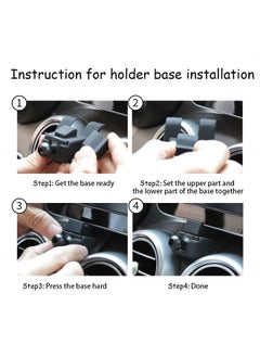 LUNQIN Car Phone Holder for 2015-2020 Mercedes Benz GLA-Class gla200 220d 250 260 and 2014-2019 CLA cla200 220 260 [Big Phones with Case Friendly] Auto Accessories Interior Decoration Phone Mount - pzsku/Z588B27AA4103193DA414Z/45/_/1683800541/1a359aaf-9487-4740-a5b6-4191c533acf4