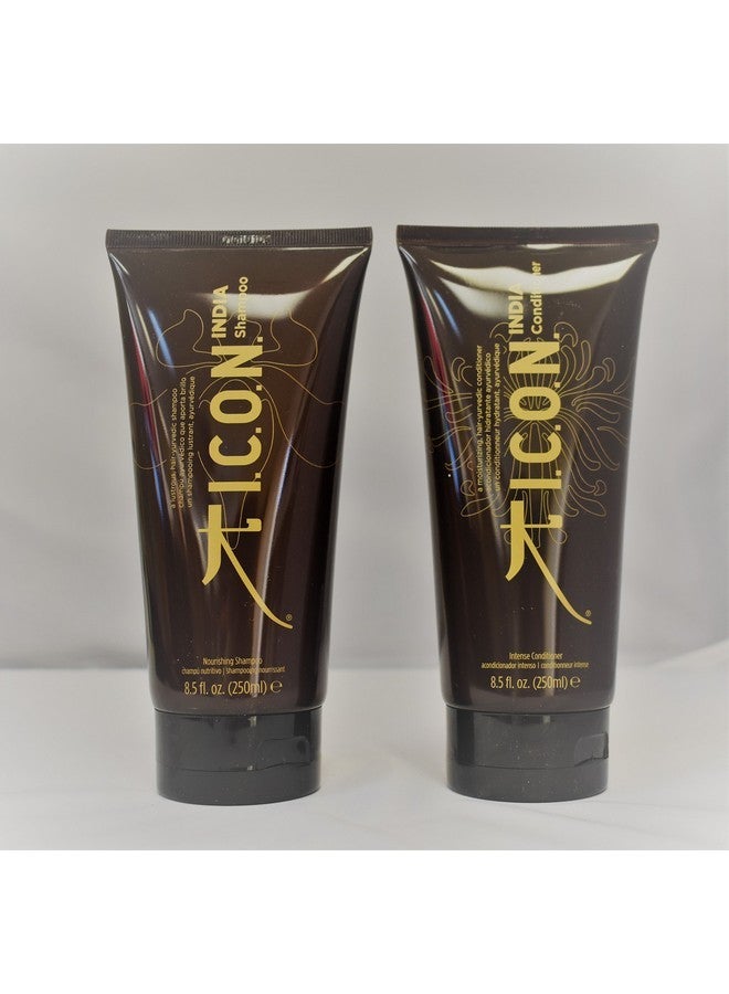 ICON K.I.C.O.N. India Shampoo & Conditioner 8.5 fl oz DUO