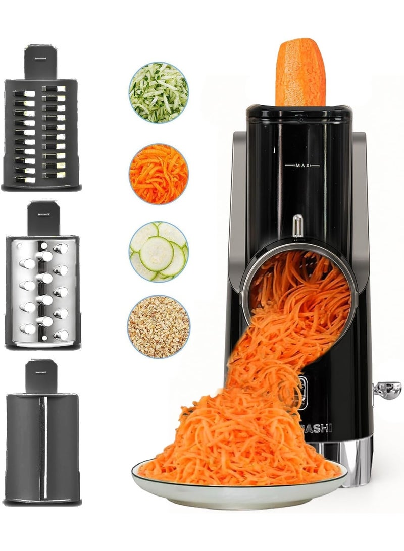 ميباشي صانعة السلطة الكهربائية من ميباشي، 80 واط، 7 شفرات قابلة للتبديل، منفذي تغذية مزدوجين، مستشعر أمان (ME-SM1001B) - Image 5