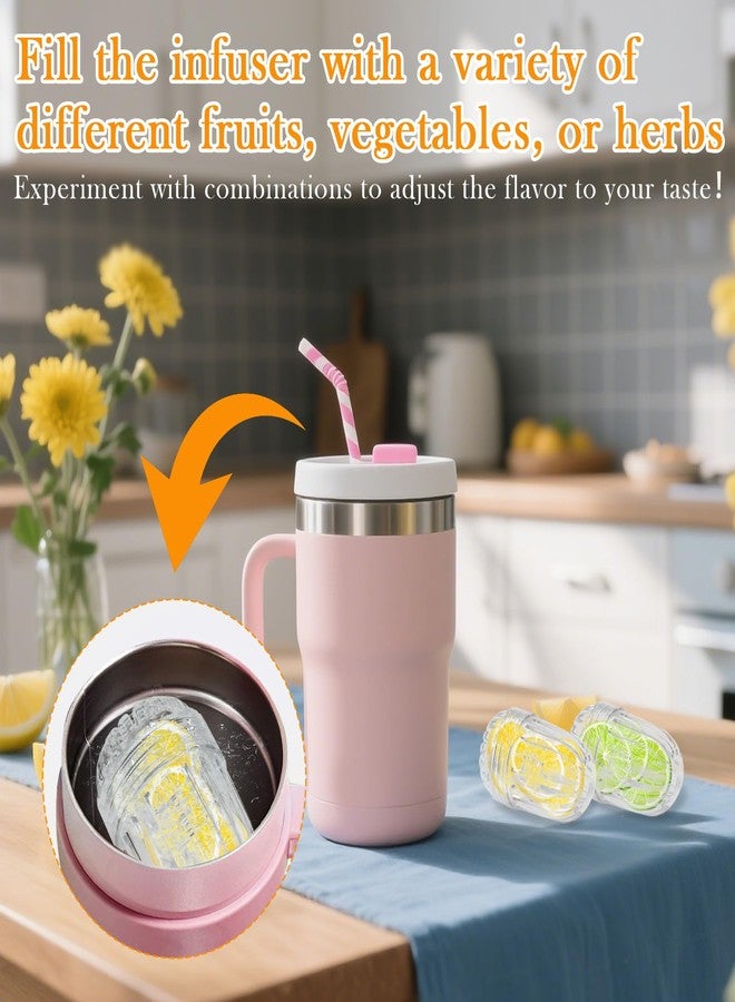 KCMOSGI 3 Pcs Fruit Infuser Insert, Replacement for Wide Mouth Bottles, Compatible with Stanley/ThermoFlask，CQGLQ - Image 4