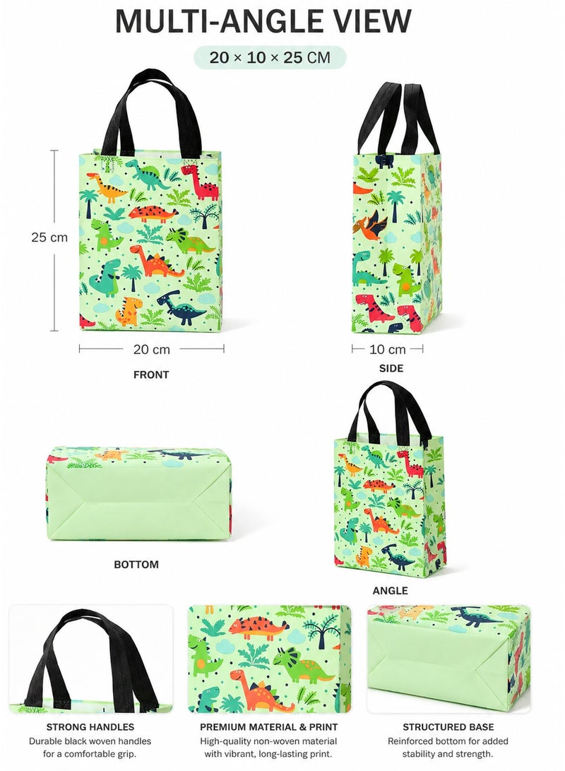 Gift bags,12 Pieces, 20x10x25 cm, Reusable Gift Packaging Bags - Image 2