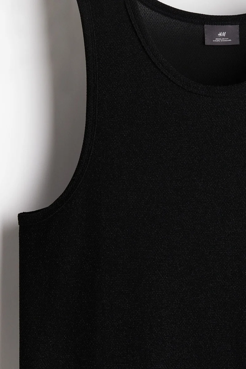 H&M Regular Fit Metallic vest top