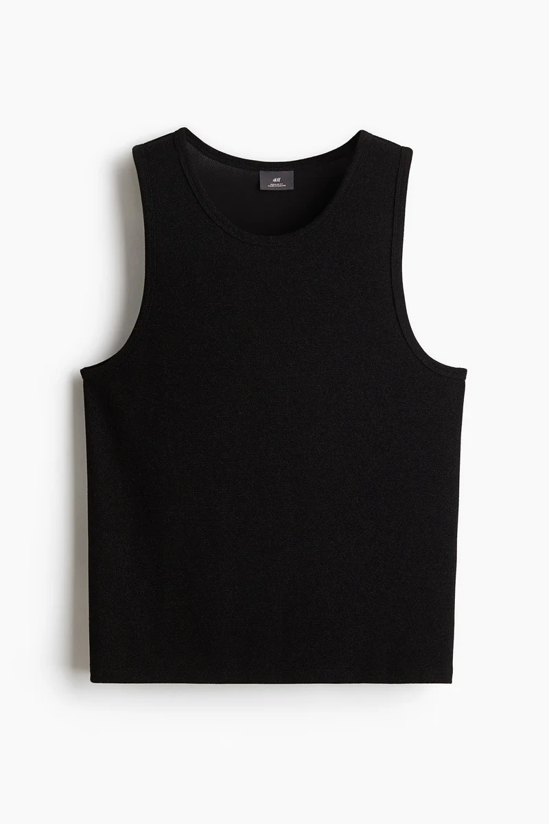 H&M Regular Fit Metallic vest top