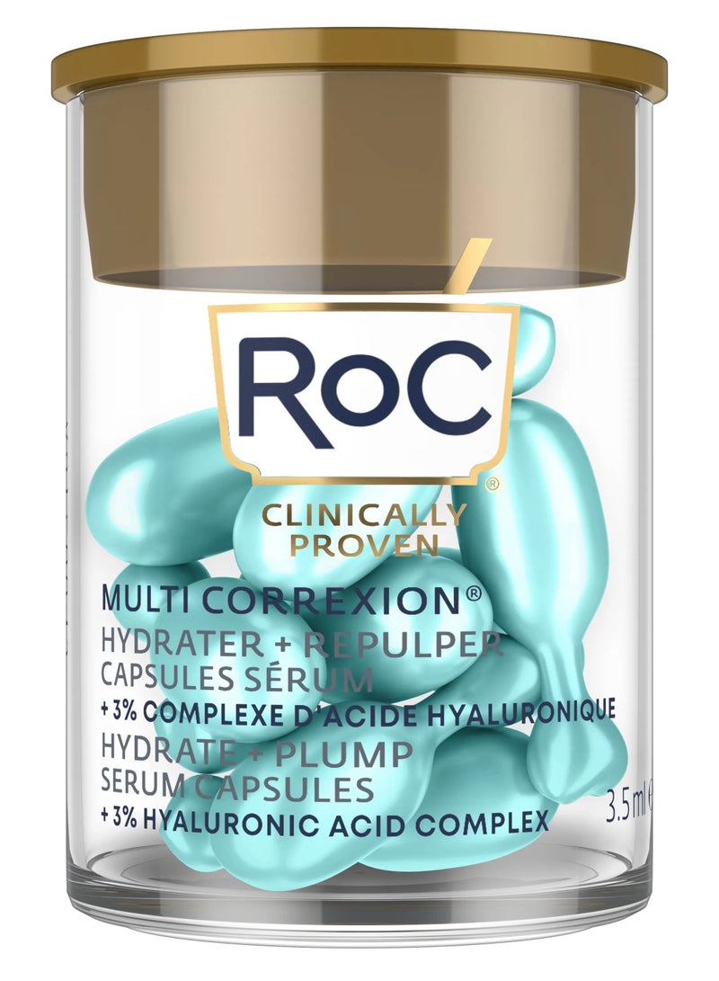 روك كبسولات مصل حمض الهيالورونيك المرطبة المتعددة التصحيح من RoC، عبوة من 10 كبسولات