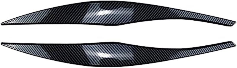 Vuzmode Carbon Fiber Headlight Eyebrow Sticker Cover - Image 3