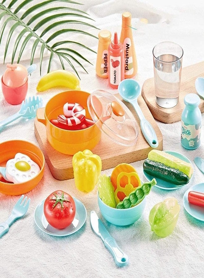 Codally Ultimate Kitchen Play Set for Kids | 42PCS Pretend Cooking Toy with Smoke, Light, Sound & Water Sink | Realistic Kitchen Role Play Set for Girls & Boys | Fun Activity Toy for Toddlers - Image 4