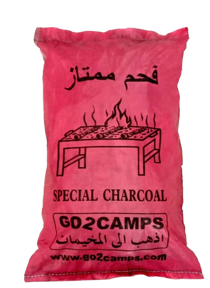 ماركة غير محددة كيس فحم خاص للشواء بوزن 9 كجم - فحم خشبي طبيعي 100% - مثالي للشواء  - Image 1