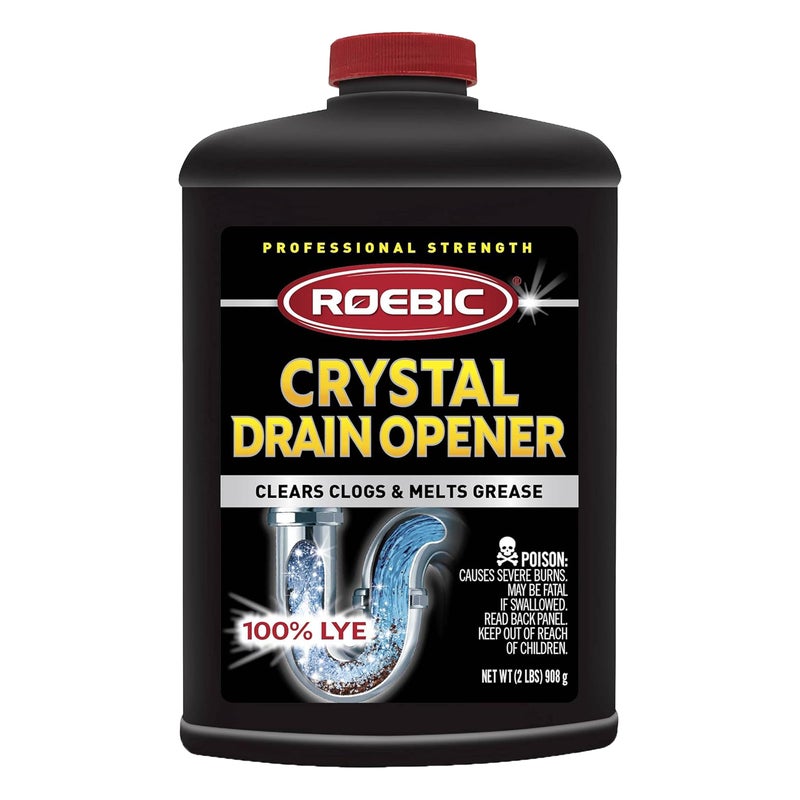 Roebic HDCRYDO6 2Pound Heavy Duty Crystal Drain Opener