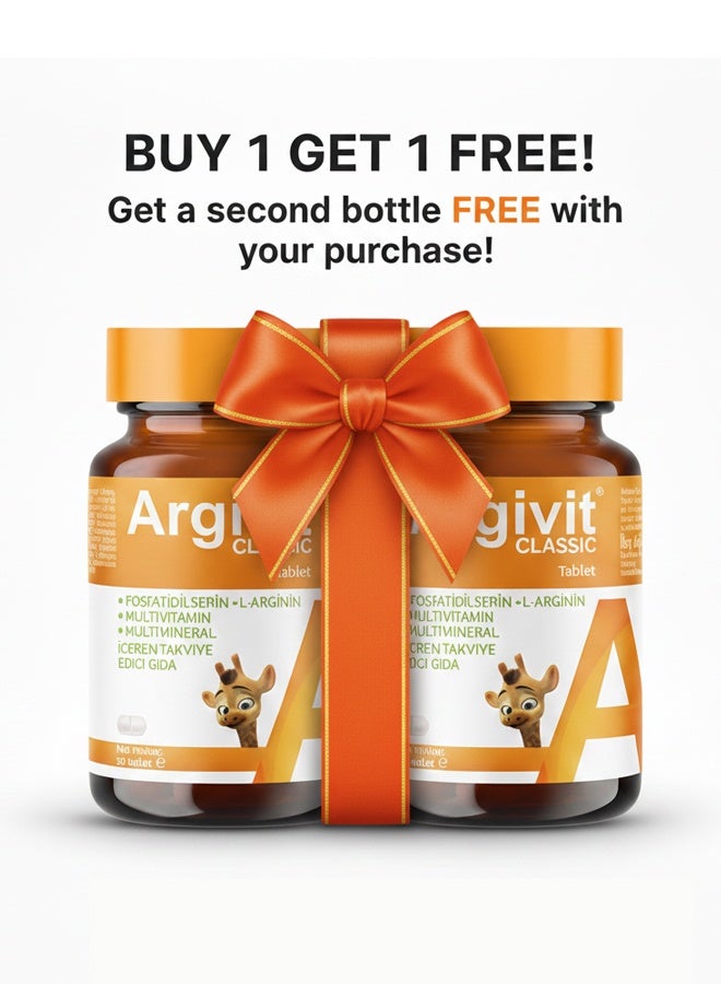 Argivit Classic Multivitamin Tablets, Combo Pack of 2 Bottles | Dietary Supplement - Image 1