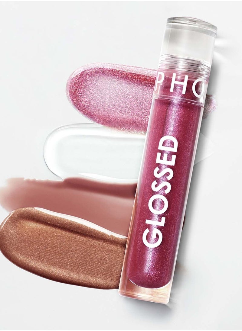 SEPHORA - SEPHORA COLLECTION Glossed Lip Gloss 130. Independent - Glitter Finish, Glitter Finish & Hydrating Lip Gloss (5ml) – Lightweight, Non-Sticky & Long-Lasting Formula - Image 1