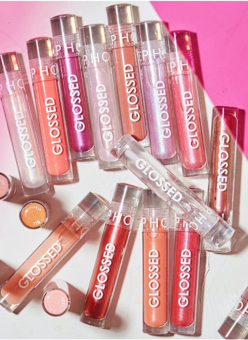 SEPHORA - SEPHORA COLLECTION Glossed Lip Gloss 130. Independent - Glitter Finish, Glitter Finish & Hydrating Lip Gloss (5ml) – Lightweight, Non-Sticky & Long-Lasting Formula - Image 1