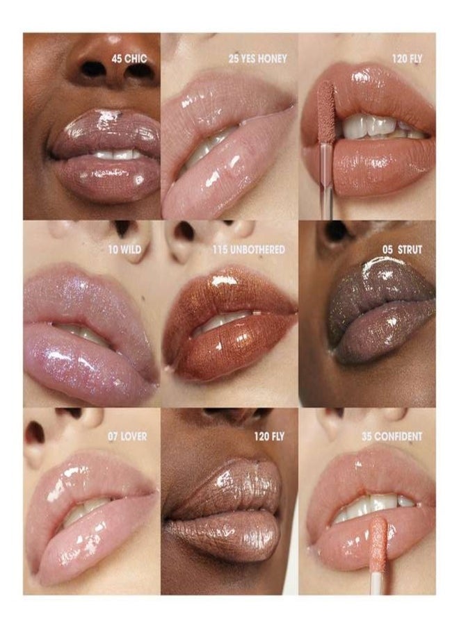 SEPHORA - SEPHORA COLLECTION Glossed Lip Gloss 130. Independent - Glitter Finish, Glitter Finish & Hydrating Lip Gloss (5ml) – Lightweight, Non-Sticky & Long-Lasting Formula - Image 1