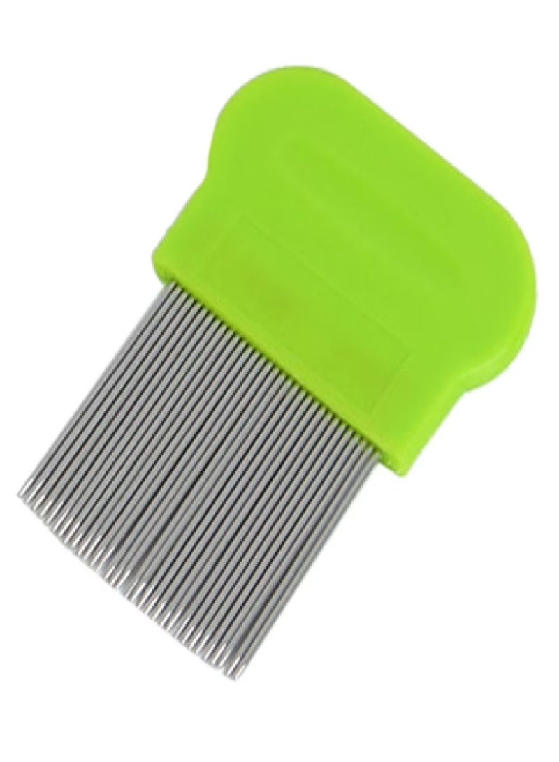 Terminator Lice And Dandruff Removal Hair Comb - Green - Image 1