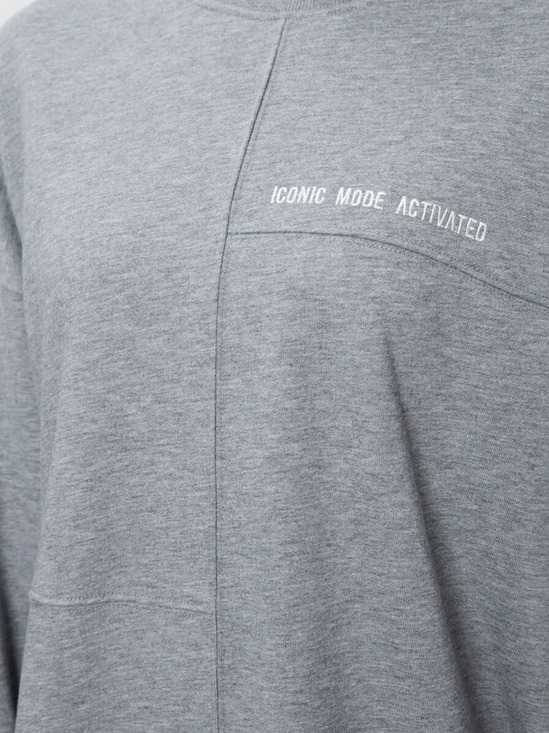 TOMMYLIFE TOMMY Oversized Crew Neck Sweatshirt