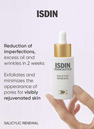 ISDIN Clear & Glow Kit - SAVE 45% - ISDINCEUTICS Salicylic Renewal Serum + ISDIN Fusion Water Magic Glow SPF50+ - view 2