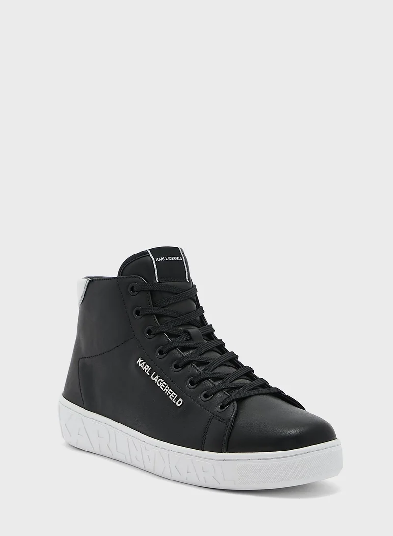 Karl Lagerfeld Kupsole Ill Mid Lace Boot Sneakers