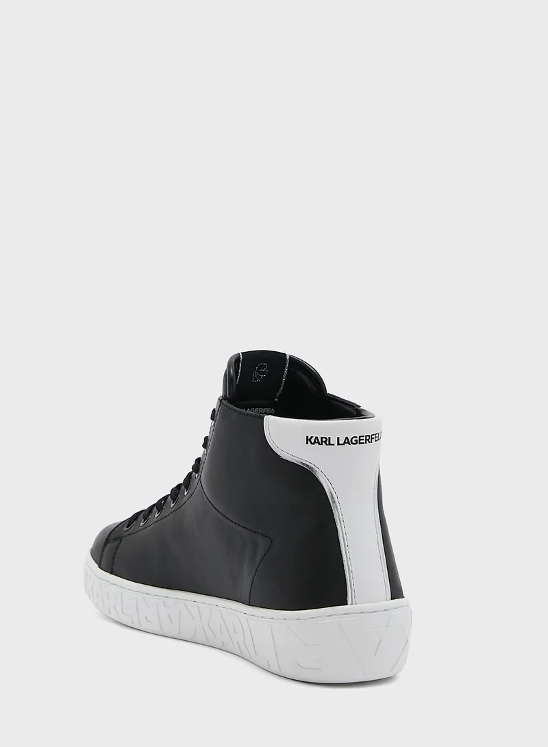 Karl Lagerfeld Kupsole Ill Mid Lace Boot Sneakers
