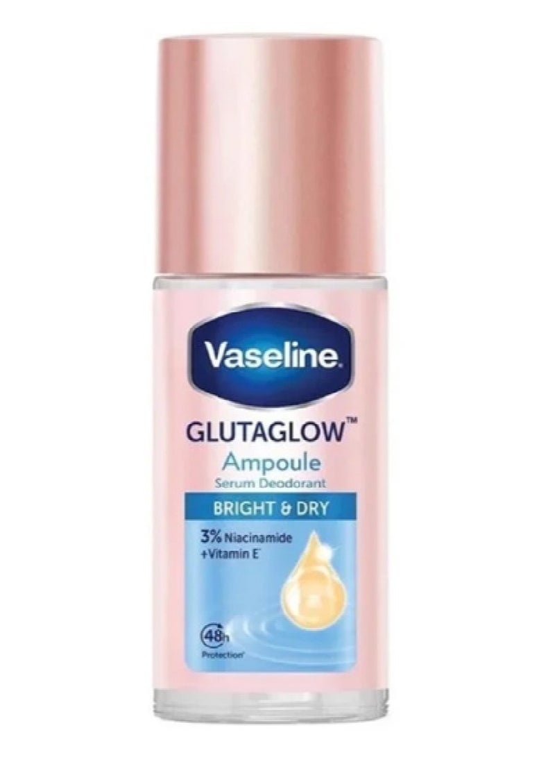 Vaseline Glutaglow Ampoule Serum Deodorant Bright & Dry - 45 ml
