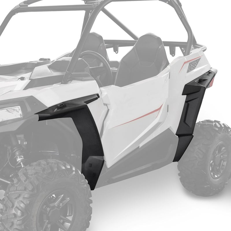 طقم رفارف أمامية وخلفية SAUTVS لسيارة بولاريس RZR 900 RZR 900 تريل 20142025 مع واقيات طين وإضافات رفارف بديلة 2879434 4 قطع