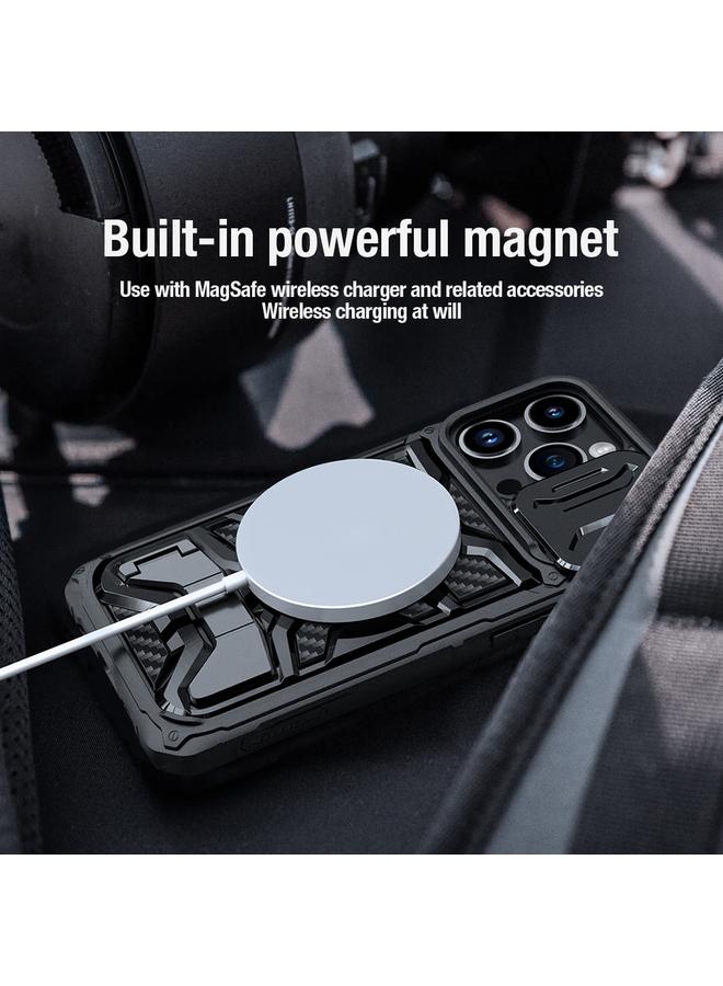 Nillkin Case For iPhone 14 Pro Sliding Camera Cover Design TPU + PC Magnetic Phone Case - Image 5