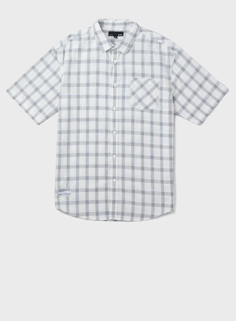SEMIR Checked Regular Fit Shirt