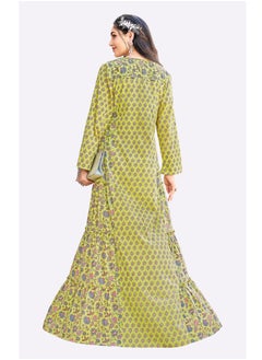 SARA Sara Floral Anchor Print Jalabiya  - Image 3