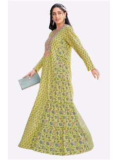 SARA Sara Floral Anchor Print Jalabiya  - Image 2