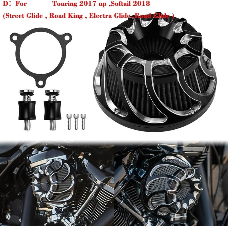 Wivplex CNC Air Cleaner for Harley Motorcycles - Image 2