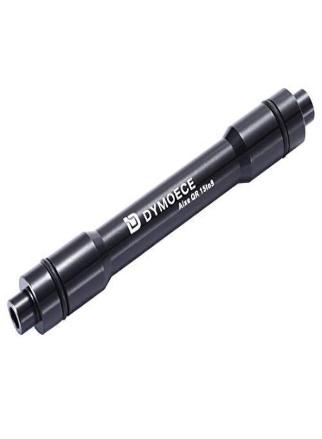 Dymoece Bicycle Wheel Fork Axle 15mm Front Thru Axle to 9mm Quick Release Skewer Adapter Conversion - Image 1