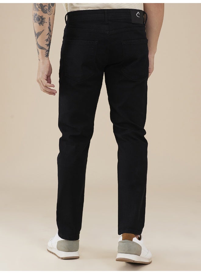 Being Human جينز قصير للرجال بتدرج أسود - Image 3