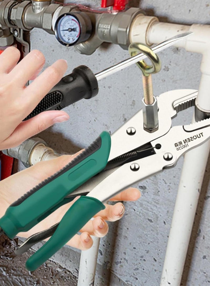 GGOOT Floor Heating Removal Pliers | Ergonomic Underfloor Heating Plumbing Repair Disassembly Tool | Floor Heating Hardware for Manifold Cleaning, Pipe Connection Changing  - Image 2