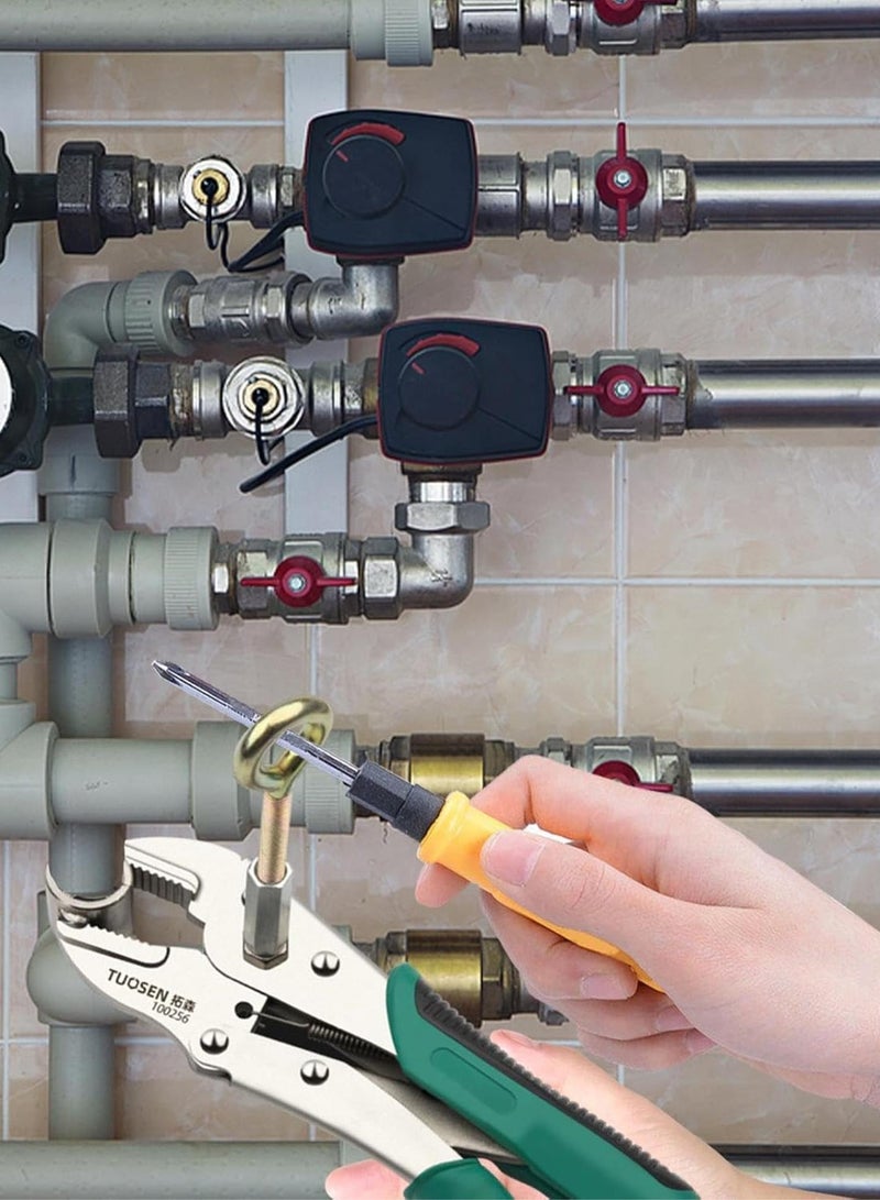 GGOOT Floor Heating Removal Pliers | Ergonomic Underfloor Heating Plumbing Repair Disassembly Tool | Floor Heating Hardware for Manifold Cleaning, Pipe Connection Changing  - Image 3