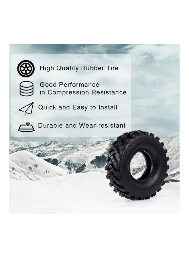 نيبمينينت طقم إطارات لسيارة سباق زاحفة ذات عمود محوري للطرق الوعرة تعمل بجهاز تحكم عن بعد من 4 قطع طراز RM12205-L - Image 3