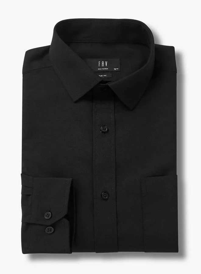 Splash FAV Set of 2 - Men Slim Fit Collared Long Sleeves Shirt