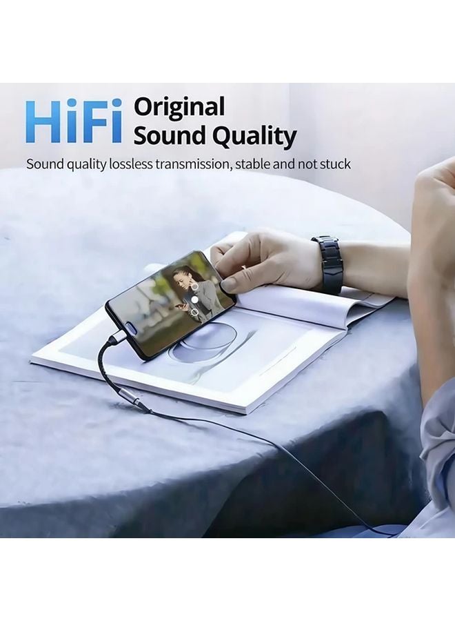 3 Pack Lightning to 35mm Audio Adapter Braided Cable for iPhone 14 13 12 11 - Image 4