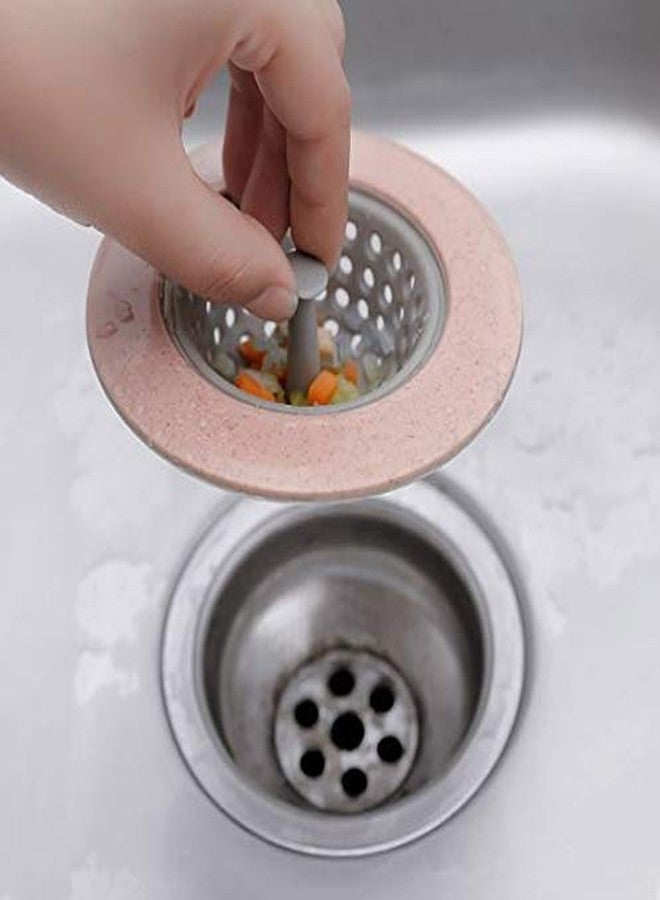 SYGA 6 Pieces Silicon Sink Strainer Kitchen Drain Basin Basket Filter Stopper Sink Drainer (Random Color), 11 cm - Image 3