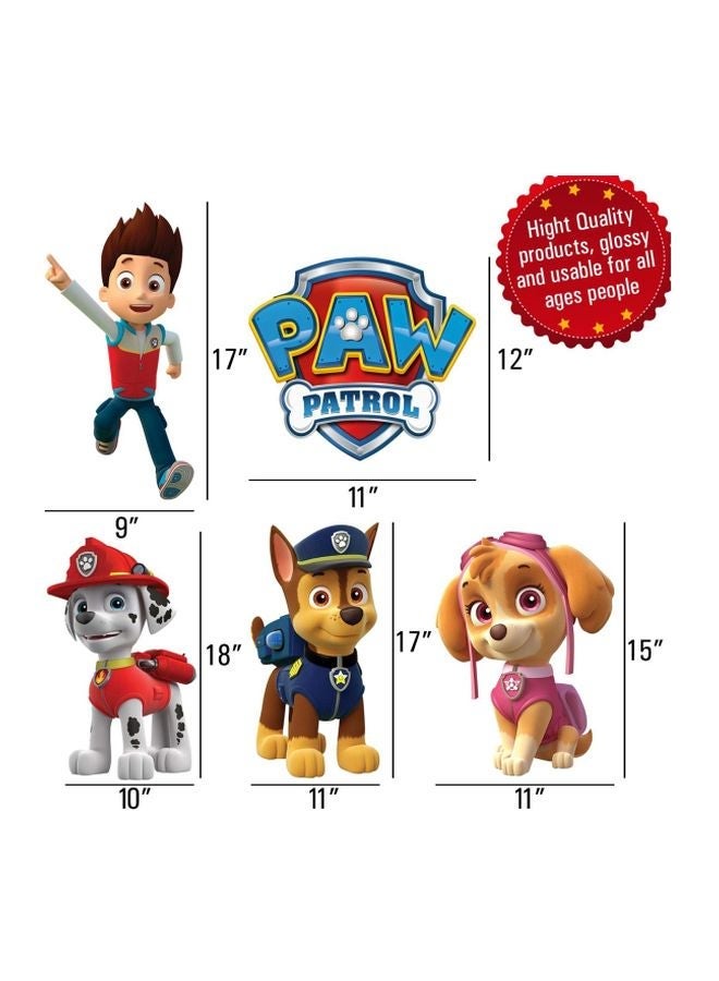 بارتي بروبس حزمة من 10 Paw Patrol ملصقات PAWCR03 - Image 3
