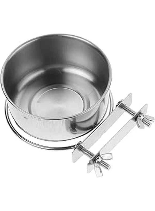 Wall Mounted Raised Dog Bowl Feeding Station Small Puppy Dish 14cm Height - Image 1