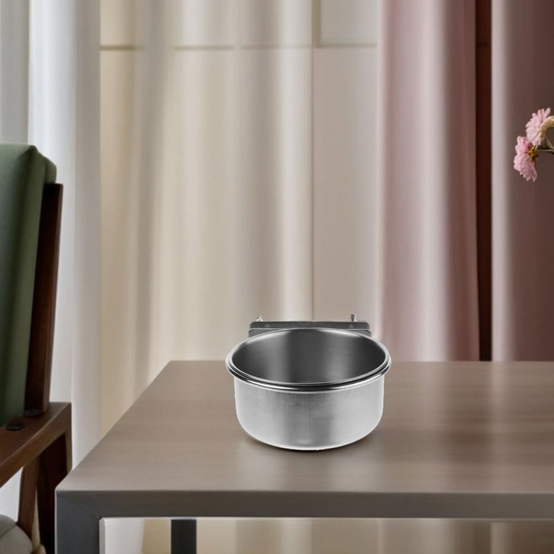 Wall Mounted Raised Dog Bowl Feeding Station Small Puppy Dish 14cm Height - Image 5