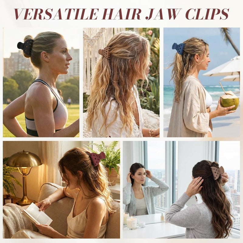 HANNEA® 4PCS Hair Volume Root Clips for Styling,Lift Claw Clips for Women with Curly Thick Hair,Root Lifter Tool Voluminous Bounce Curls Multicolor Accessories - Image 5
