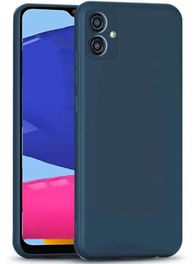 Samsung Galaxy A05 Case Cover Soft Silicone Slim fit TPU Case Light weight Back Cover Matte Finish Shockproof Protective Cover Case For Samsung Galaxy A05 Blue - Image 1