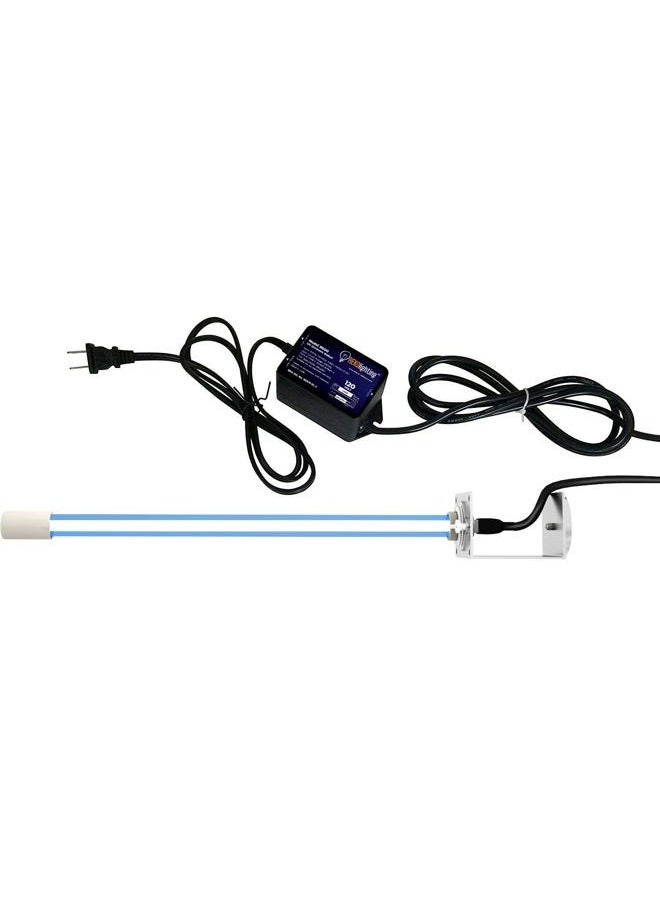 REKOLIGHTING R600 120-230فولت جهاز تنقية الهواء HVAC ضوء UV منظف الملف الجرثومي 14" 18W UVC لتكييف الهواء مع مغناطيس - Image 2