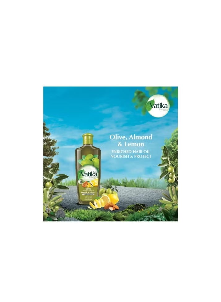 فاتيكا ناتشورالز زيت الزيتون الطبيعي لتغذية وحماية الشعر 300مل - Image 2
