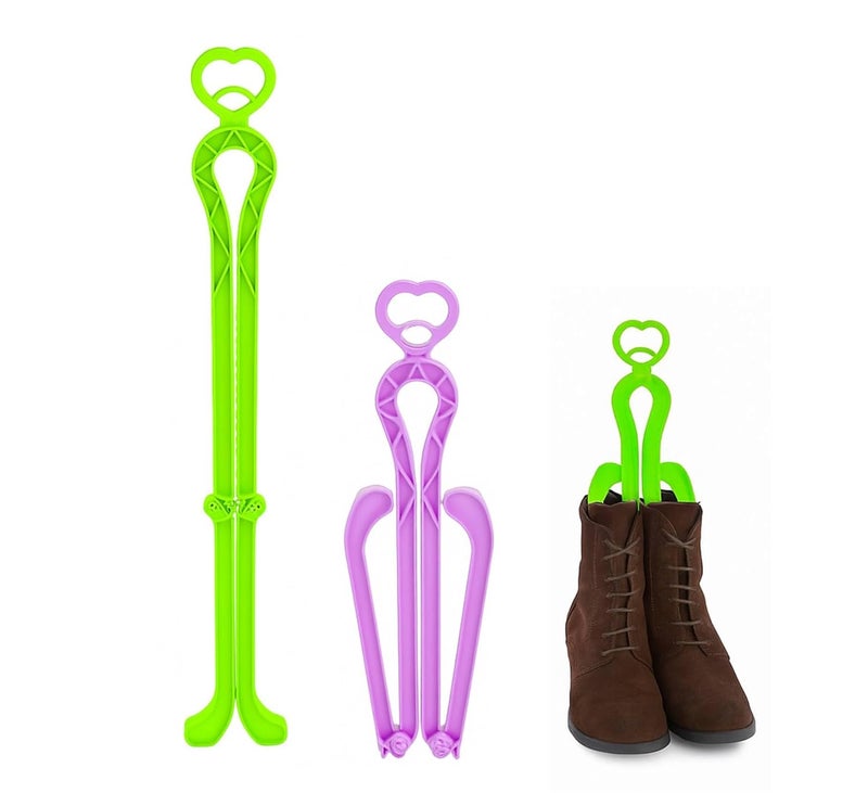 Lify Boot Shapers for Tall Boots - Folding Shoe Tree, Support Stand, Stand Up Shoe Insert - Shaper Pack for Women and Men - Image 1